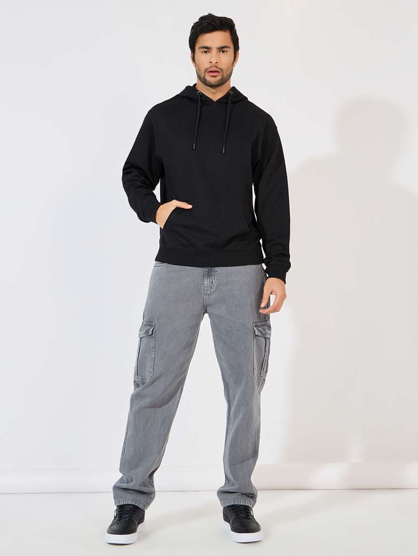 men back print long sleeve sweatshirt - 21618172 -  Standard Image - 3