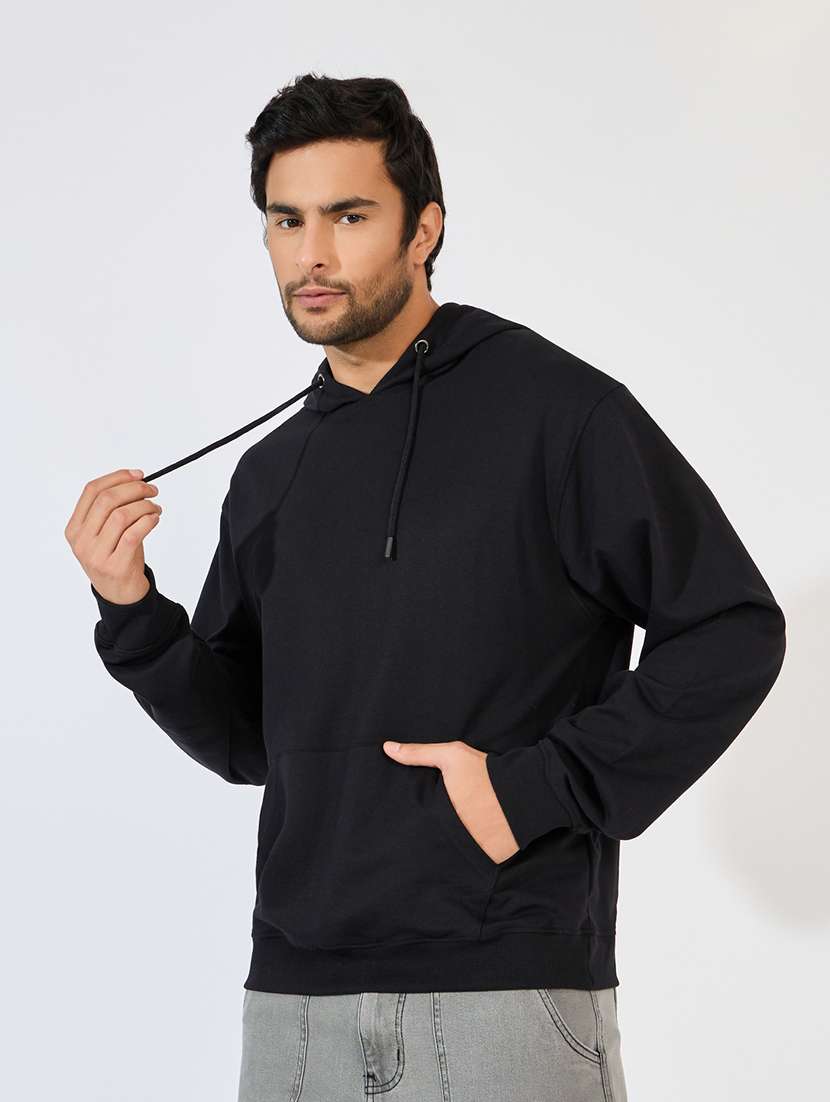 men back print long sleeve sweatshirt