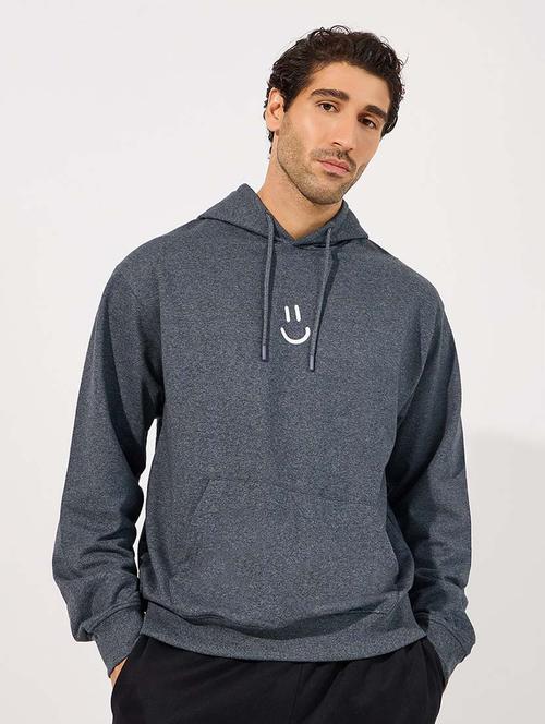 men placement print long sleeve sweatshirt - 21618184 - Standard Image - 0