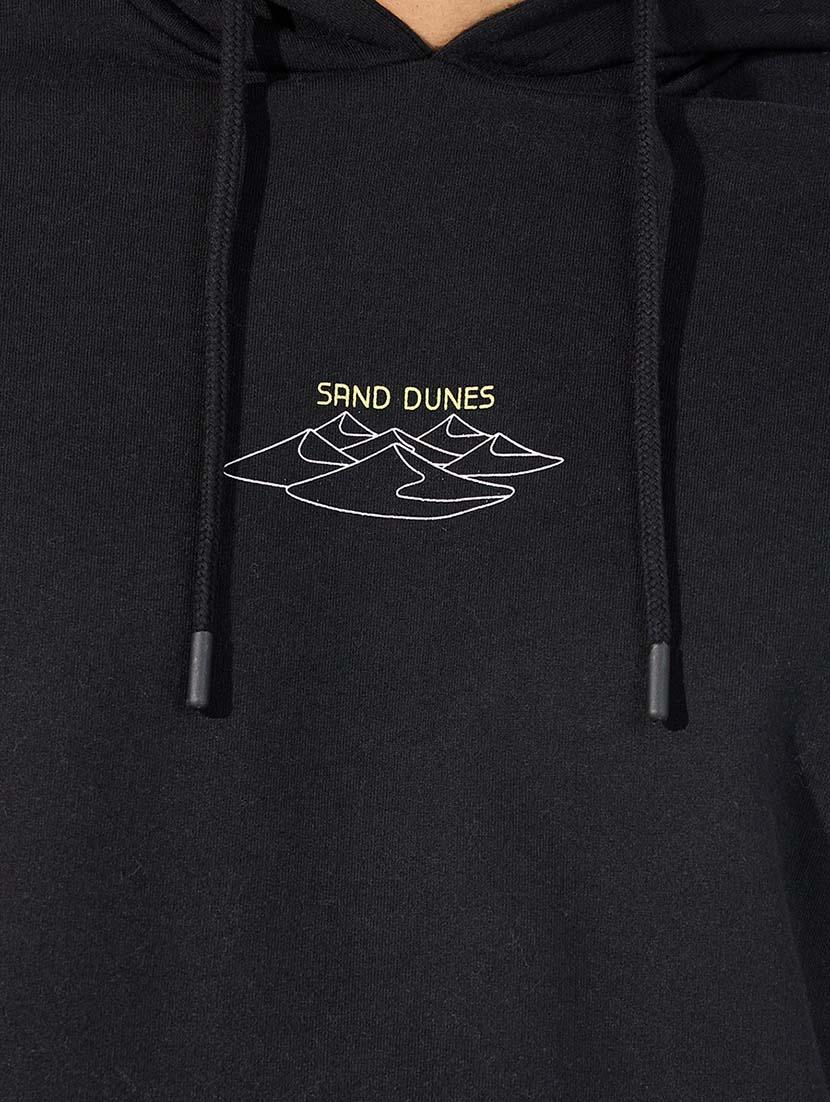 men chest print long sleeve sweatshirt - 21618187 - Standard Image - 3