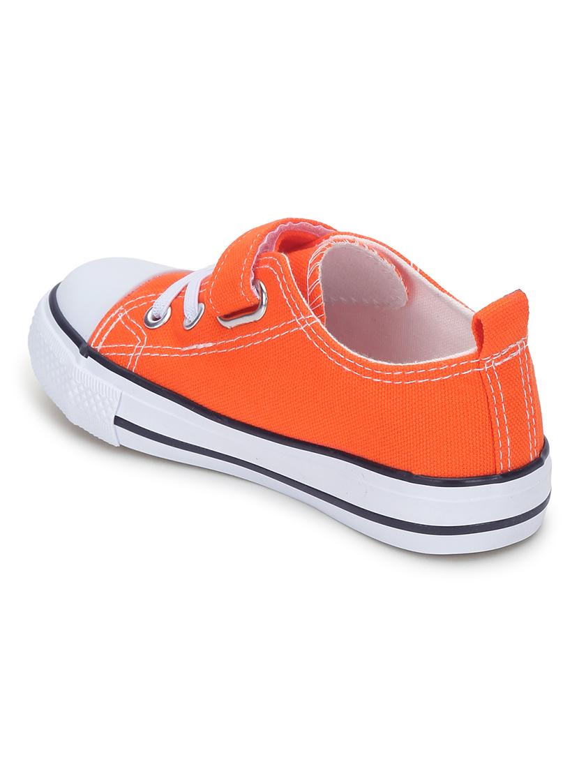 unisex solid lace up canvas sneakers - 21618500 - Standard Image - 3
