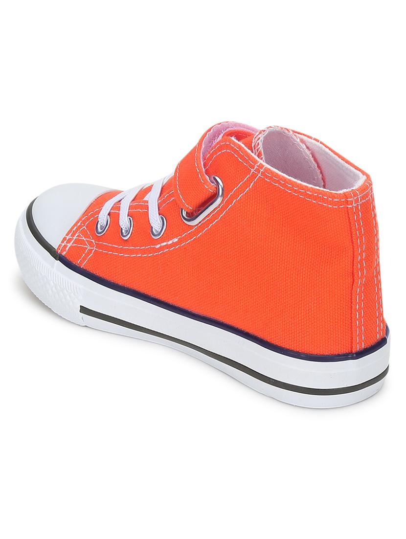unisex solid lace up canvas sneakers - 21618504 - Standard Image - 3