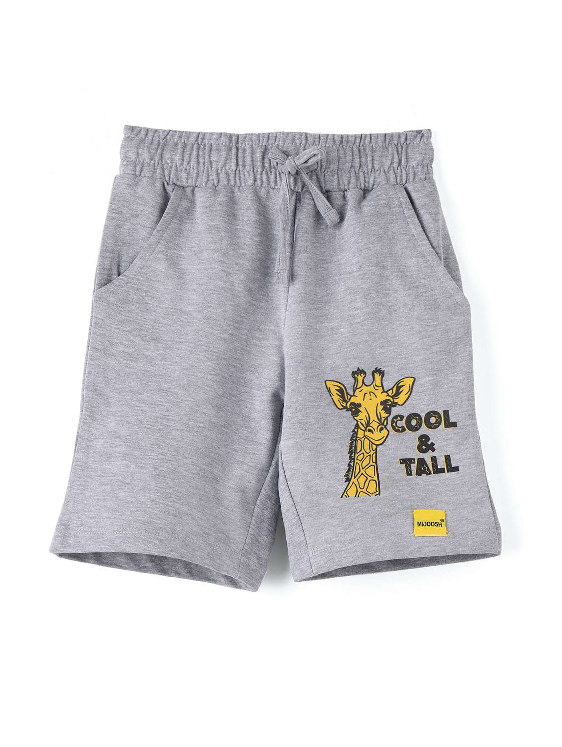 girls placement print cotton shorts 