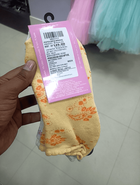 assorted cotton spandex sock - 21618699 -  Standard Image - 0