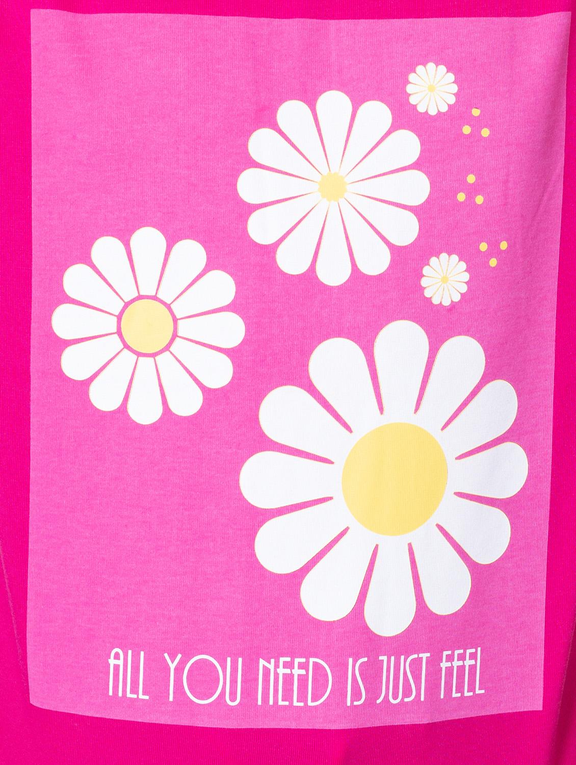 girls round neck printed short sleeves t-shirt - 21618888 - Standard Image - 5