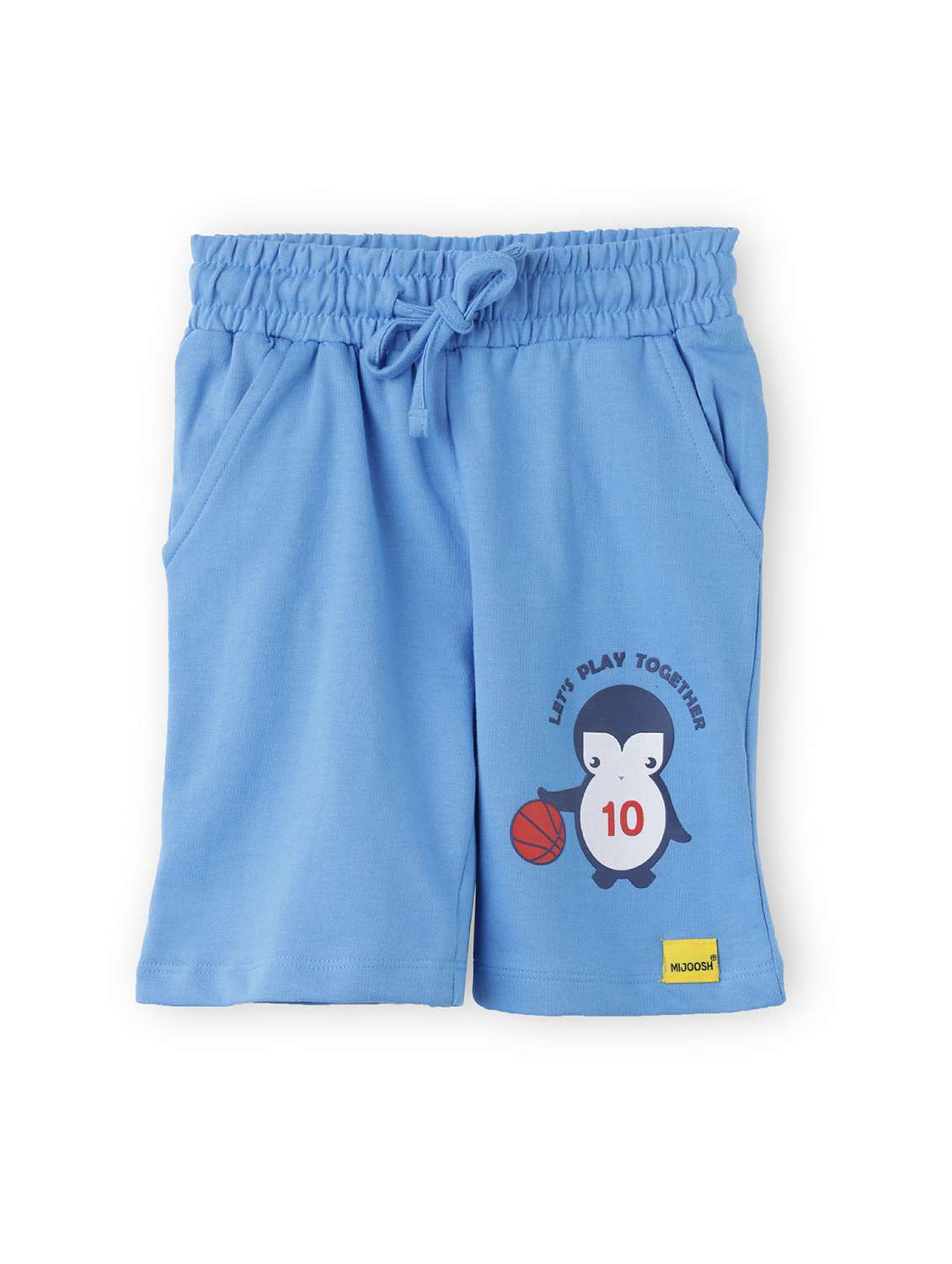 kids graphic cotton shorts