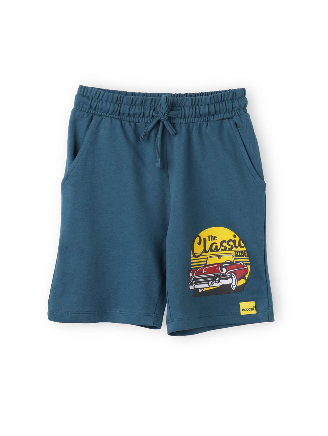 boys placement print cotton shorts