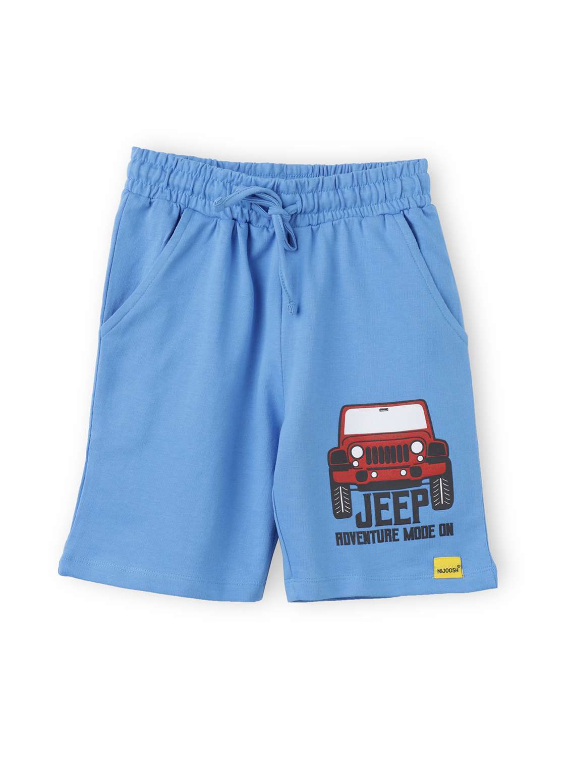boys placement print cotton shorts
