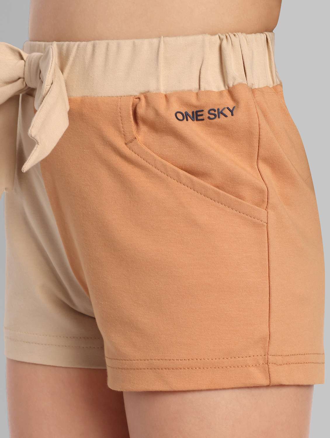 girls color block shorts - 21619277 - Standard Image - 5