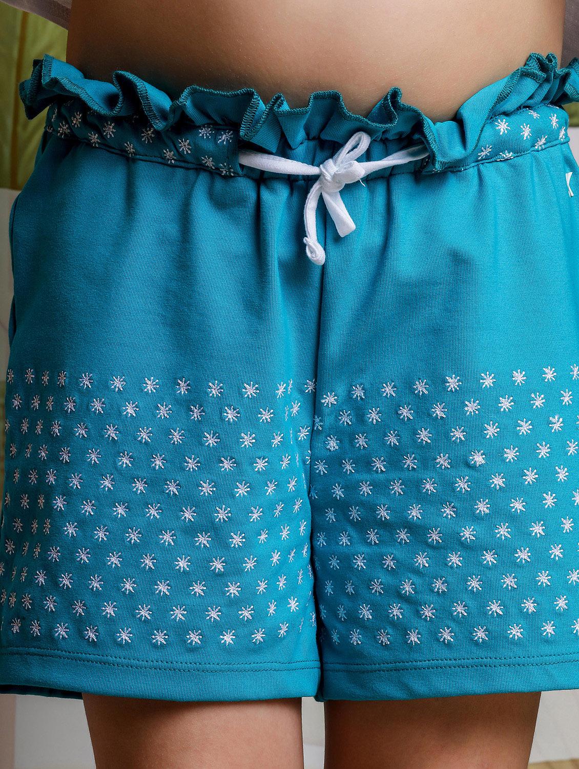 girls printed shorts - 21619289 - Standard Image - 5
