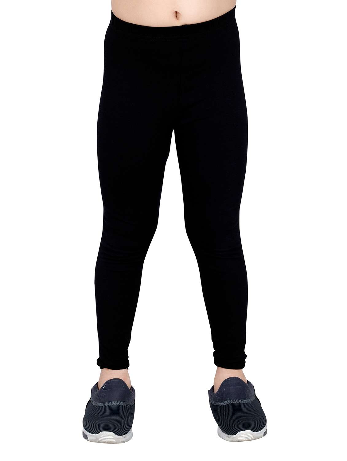 girls solid high rise legging - 21619777 - Zoom Image - 0