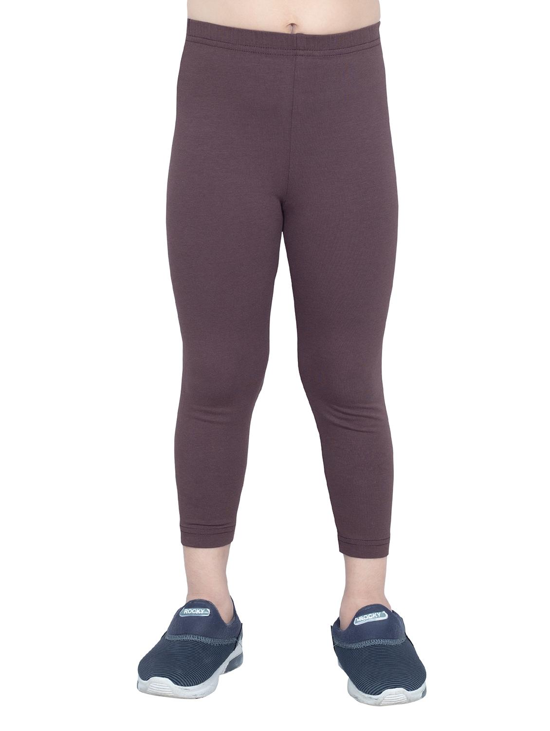 girls solid high rise legging - 21619821 - Zoom Image - 0