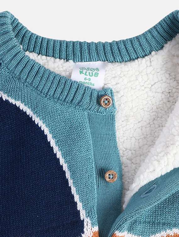 boys printed round neck sweater - 21620242 -  Standard Image - 3