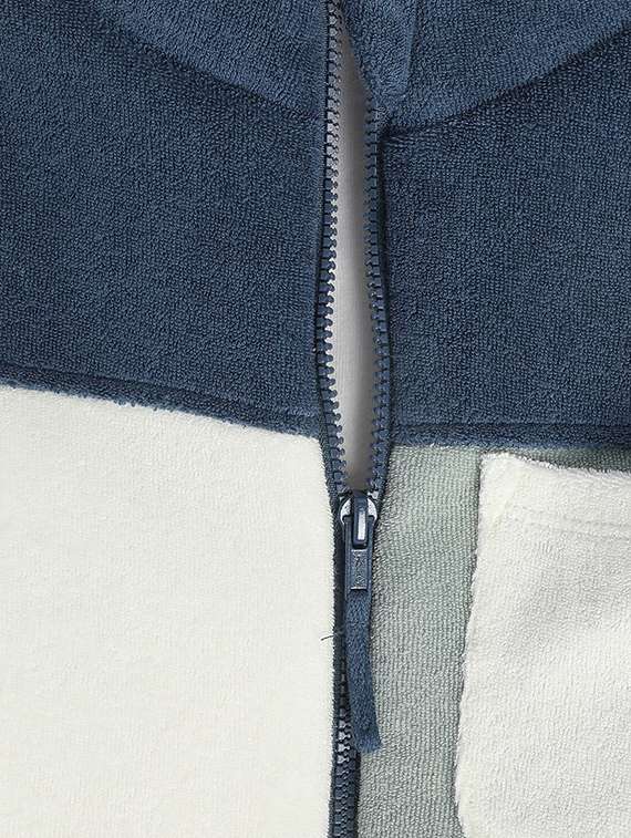 boys color block long sleeves jacket - 21620320 -  Standard Image - 3