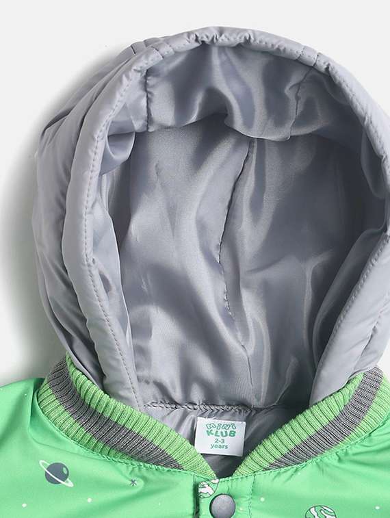 girls printed hooded jacket - 21620366 -  Standard Image - 3