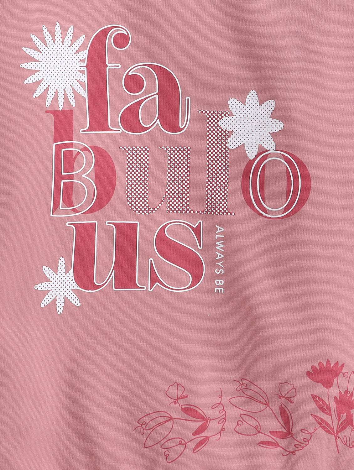 girls typographic full sleeves tees - 21620380 - Standard Image - 3
