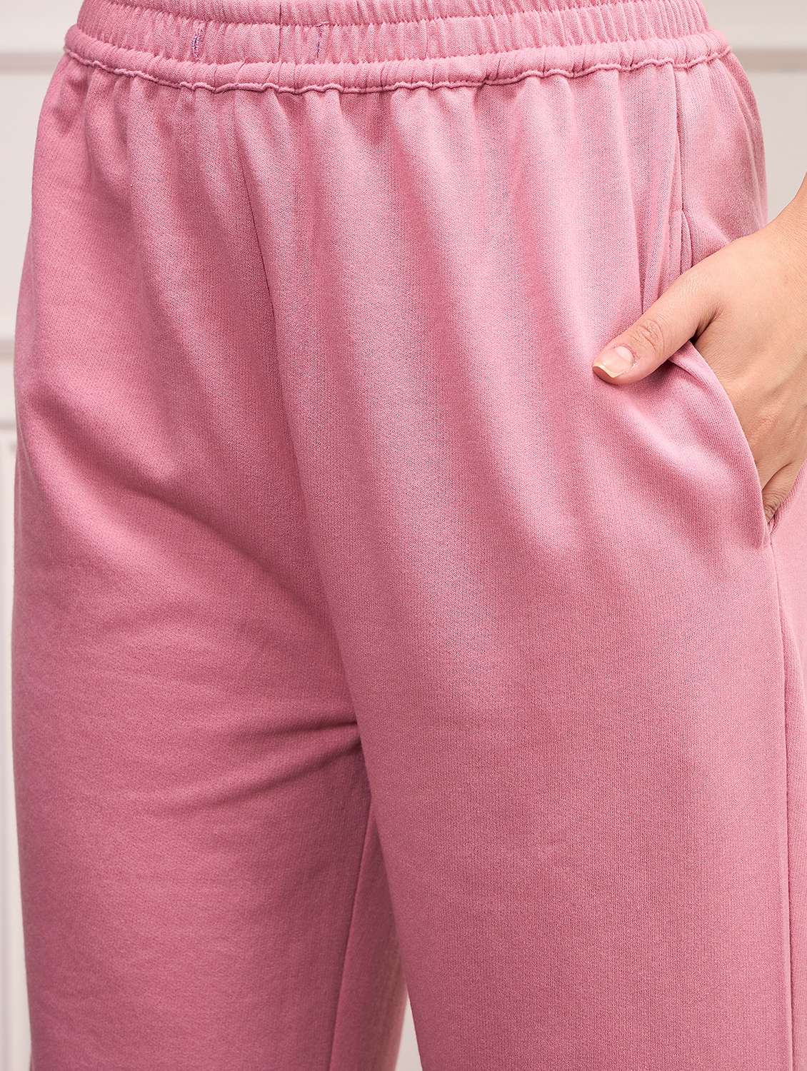pink fleece active wear set - 21620384 - Standard Image - 5