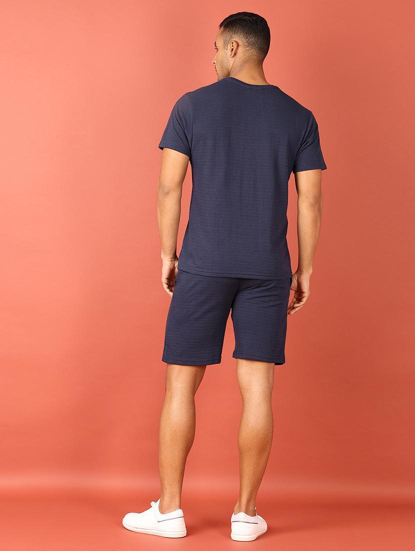men solid short sleeve regular fit t-shirt - 21620403 - Standard Image - 3