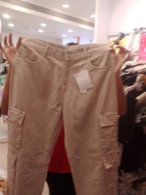 fawn cotton jeans - 21620648 - Standard Image - 0