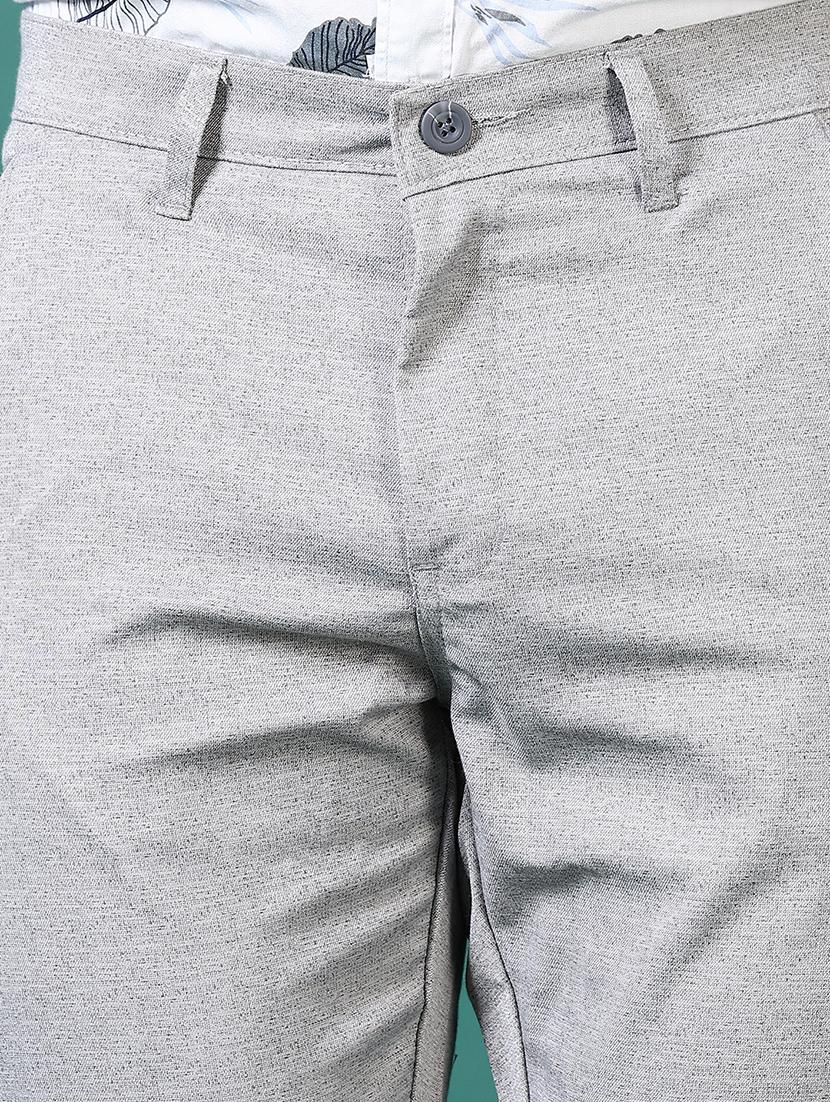 men mid rise textured chinos - 21620681 - Standard Image - 5