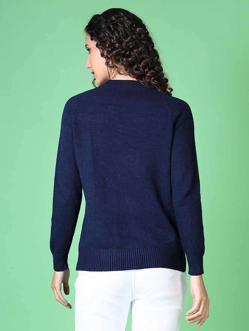 women pearl embellished long sleeve pullover - 21620730 -  Standard Image - 3