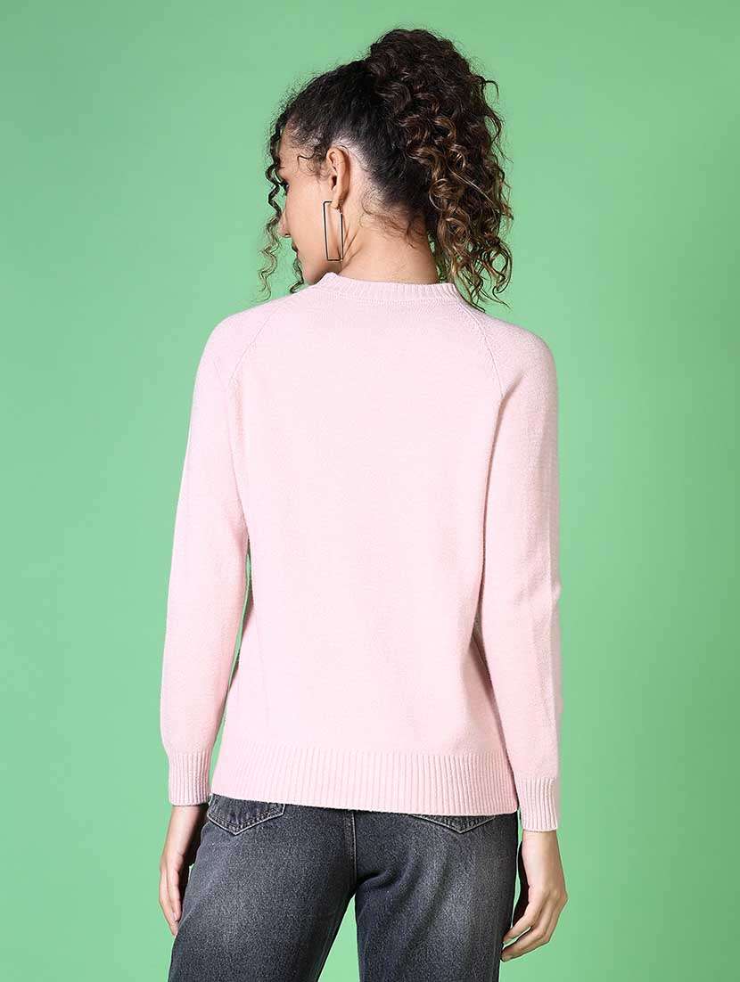 women pearl embellished long sleeve pullover - 21620766 -  Standard Image - 3