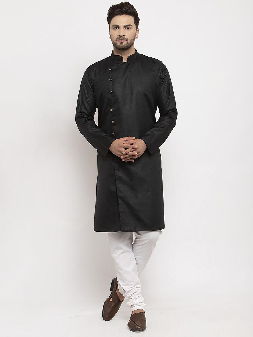 men solid long sleeve ethnic wear set - 21621693 - Zoom Image - 0