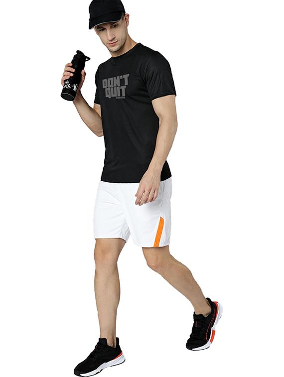 men round neck chest printed t-shirt - 21621800 - Standard Image - 3