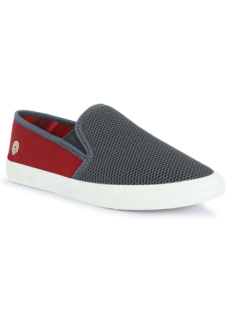 men color block slip on shoes - 21624369 - Standard Image - 3