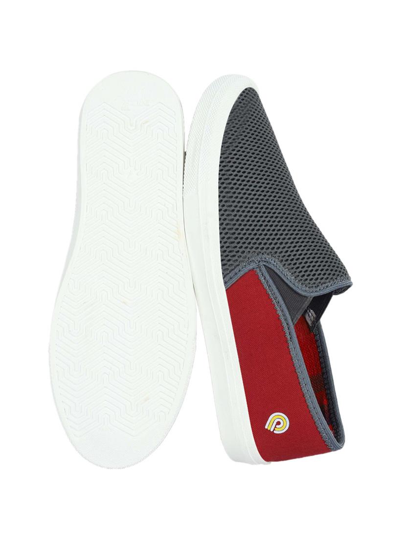 men color block slip on shoes - 21624369 - Standard Image - 5