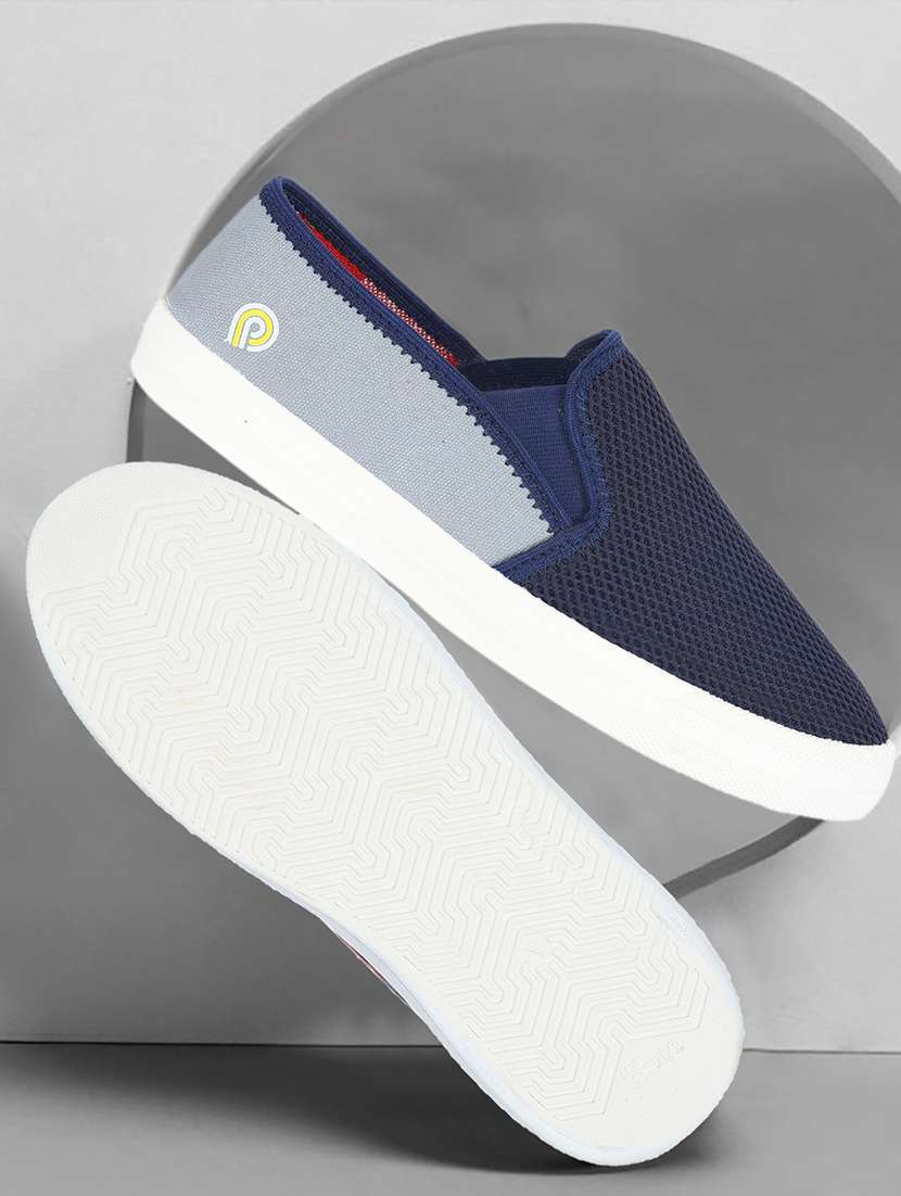 men color block slip on shoes - 21624370 - Zoom Image - 0