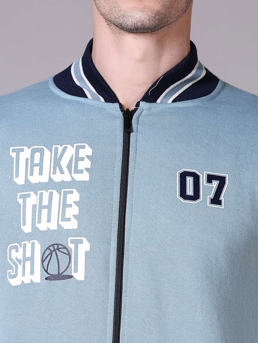 men color block full length track suit - 21624388 -  Standard Image - 5