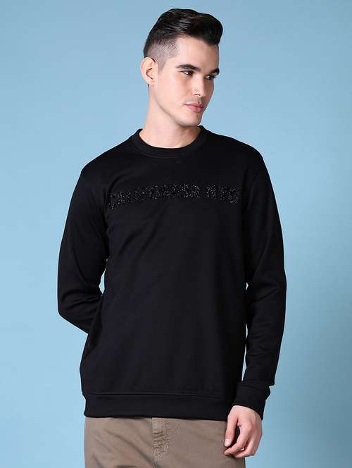 men chest printed long sleeve sweatshirt - 21624443 -  Standard Image - 0
