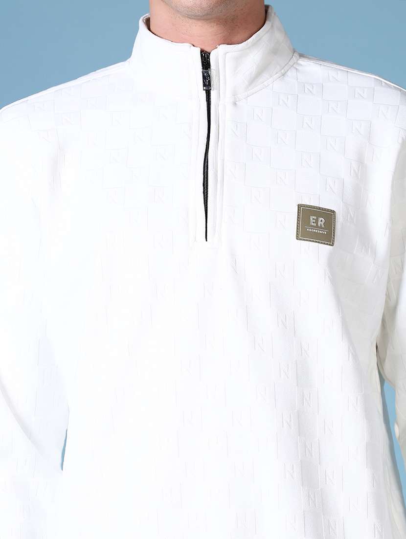 men plain long sleeve sweatshirt - 21624444 -  Standard Image - 5