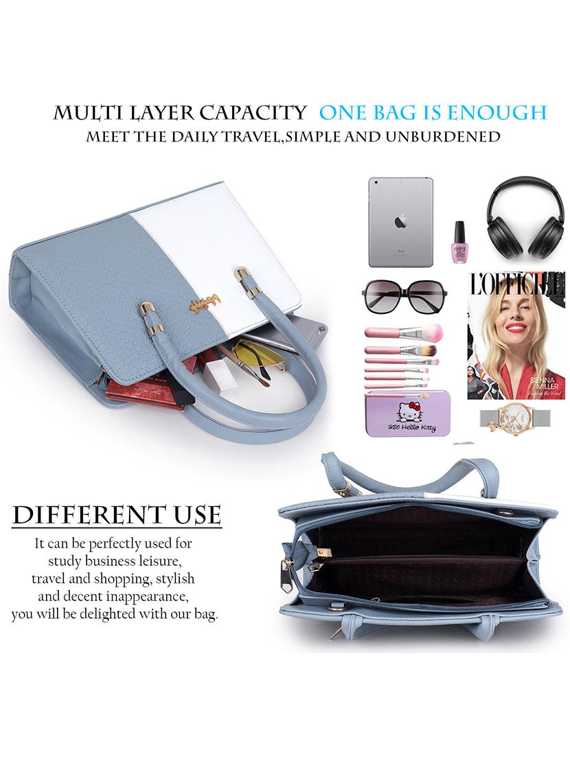 women color block handbag - 21624946 - Standard Image - 3