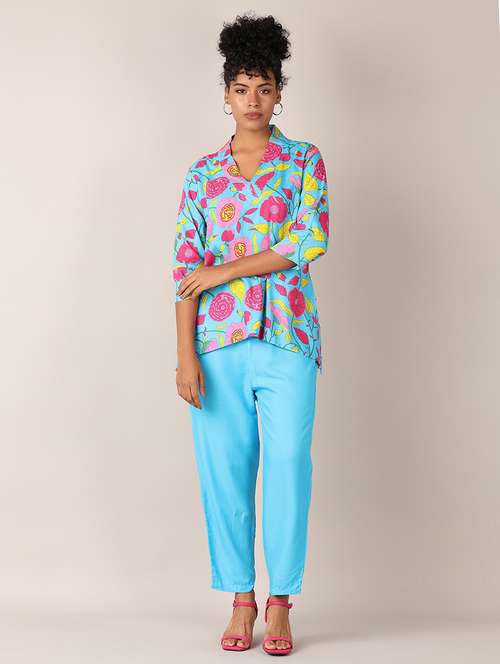 women floral printed co-ord sets - 21627454 -  Standard Image - 0