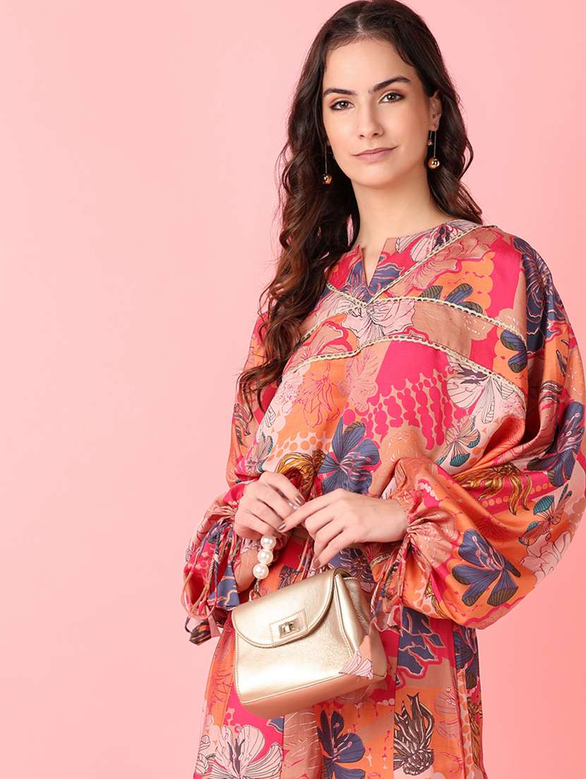 women multi color floral co-ord set - 21627459 - Standard Image - 3