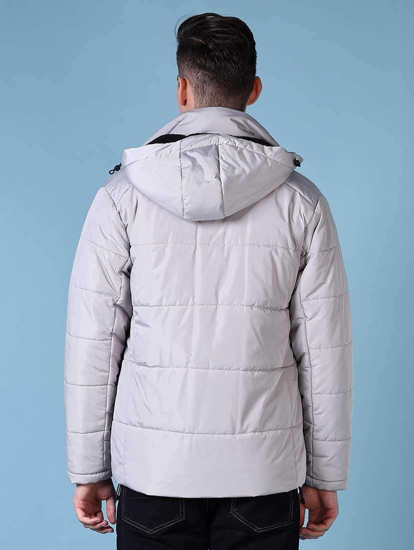 men solid long sleeve casual jacket - 21627627 -  Standard Image - 3