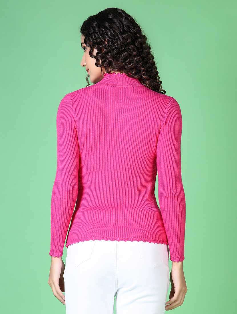 women self design long sleeve pullover - 21627705 -  Standard Image - 3