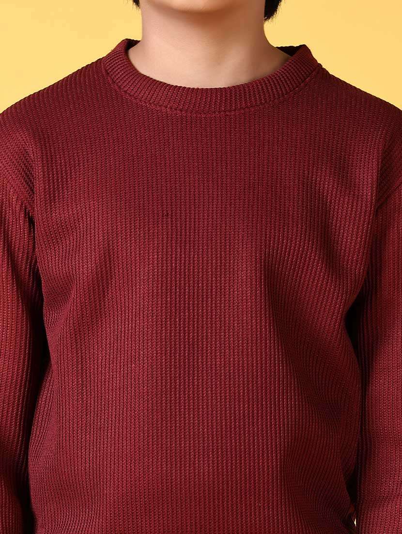 boys solid long sleeve sweatshirt - 21627714 -  Standard Image - 5