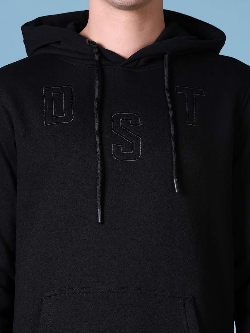 men long sleeve regular fit hooded sweatshirt - 21628485 -  Standard Image - 5