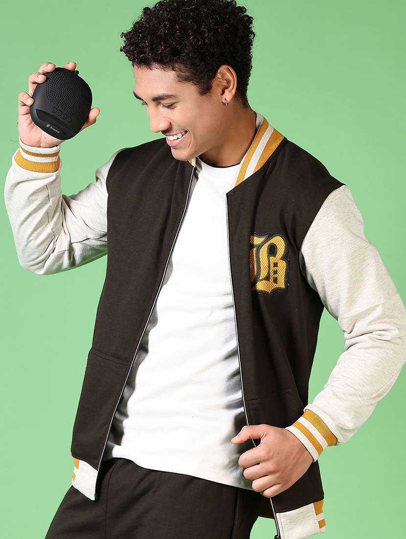 men color block full length track suit - 21628496 -  Standard Image - 3