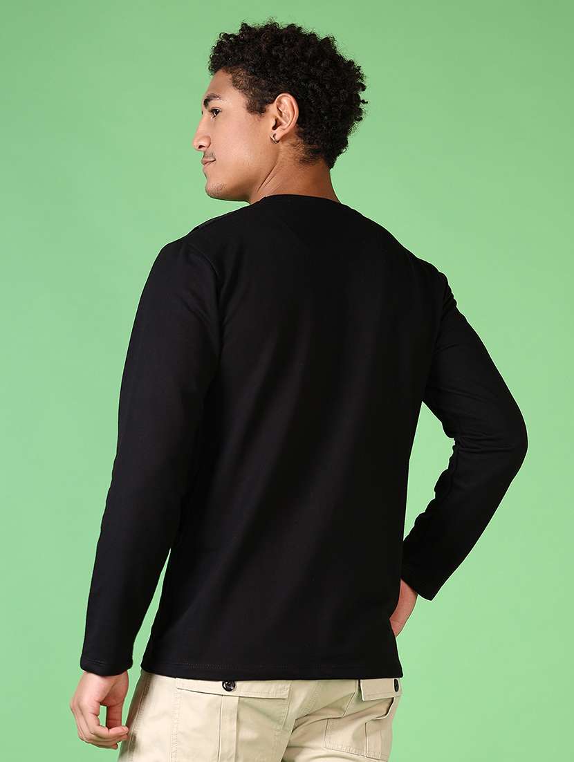 men round neck long sleeve sweatshirt - 21628511 -  Standard Image - 3