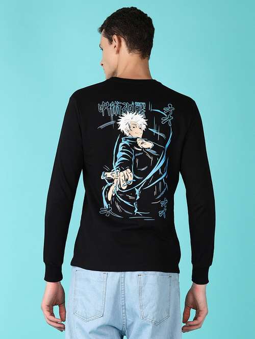 men back print long sleeve t-shirt - 21628527 -  Standard Image - 0
