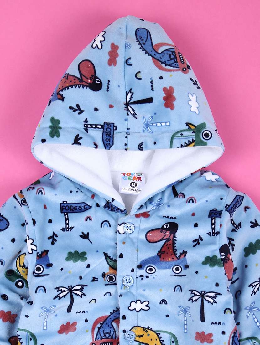 boys printed winter wear full length set - 21628633 -  Standard Image - 3