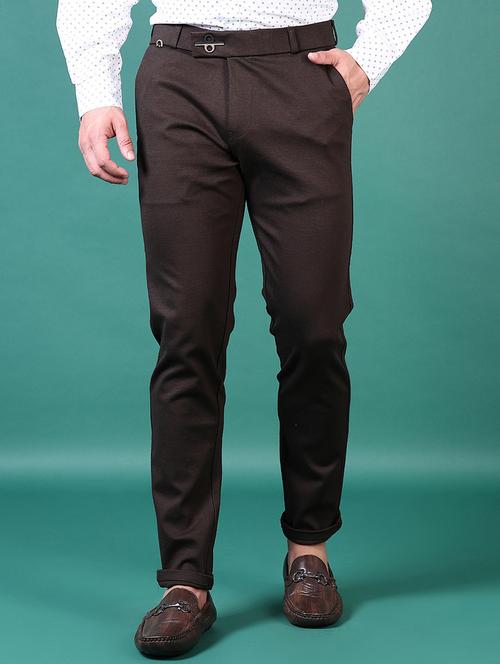 green cotton chinos casual trousers - 21628654 - Standard Image - 0