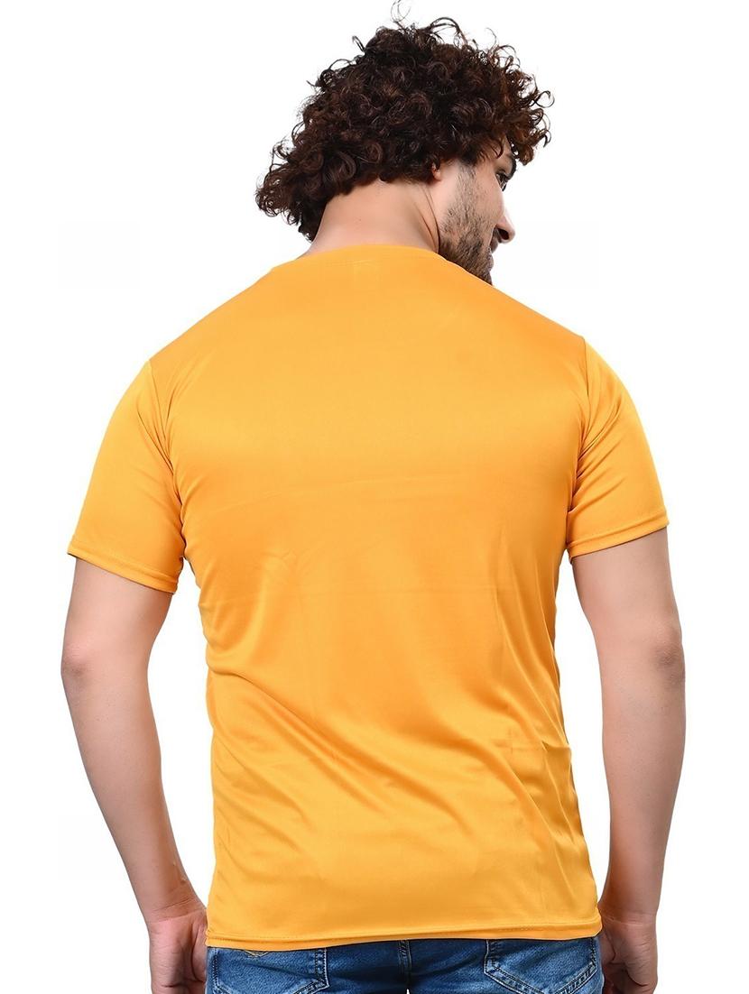 men pack of 4 solid round neck t-shirt - 21629300 - Standard Image - 3