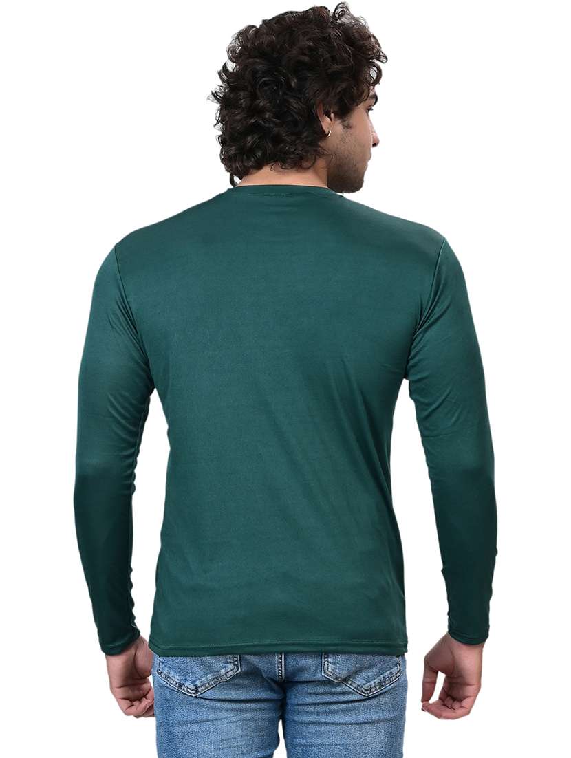 men pack of 2 solid round neck t-shirt - 21629312 -  Standard Image - 3