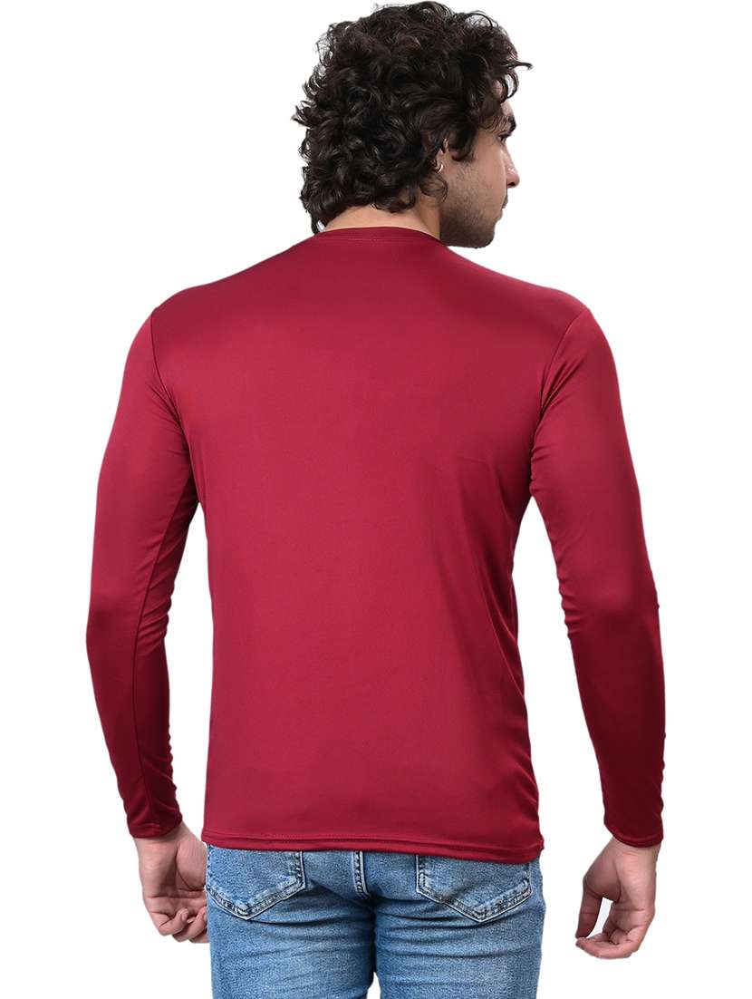 men pack of 2 solid round neck t-shirt - 21629313 -  Standard Image - 3