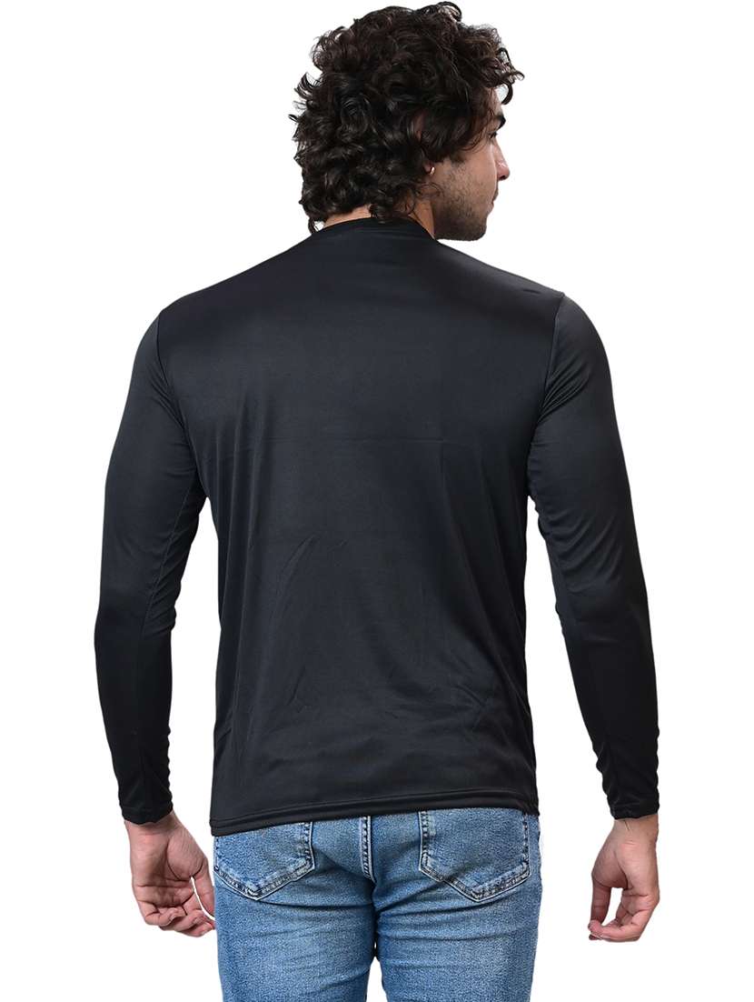 men pack of 2 solid round neck t-shirt - 21629315 -  Standard Image - 3